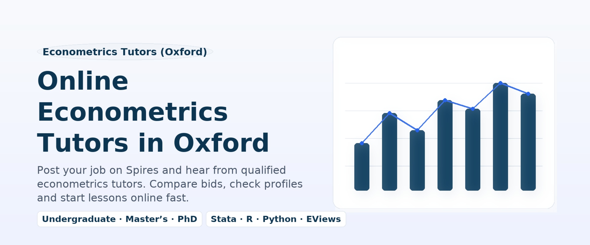 Online Econometrics Tutors in Oxford