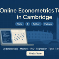 Econometrics Tutors in Cambridge